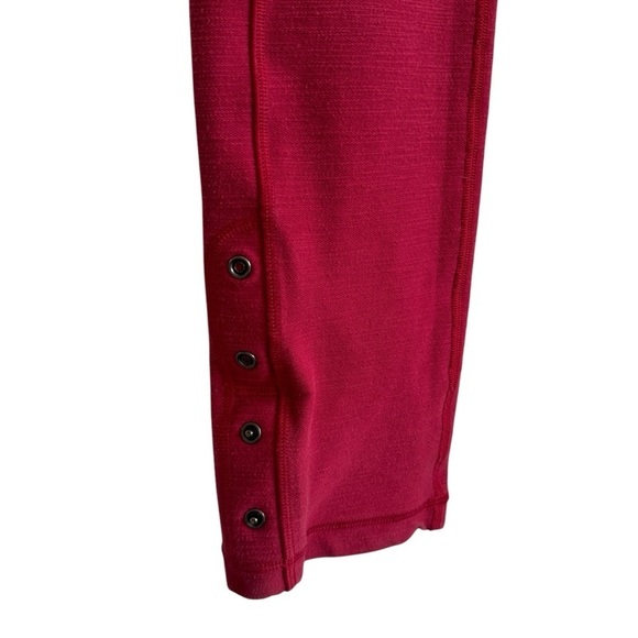 Lululemon Pedal Power Tight, Deepest Cranberry, Size 4 - Picture 14 of 16